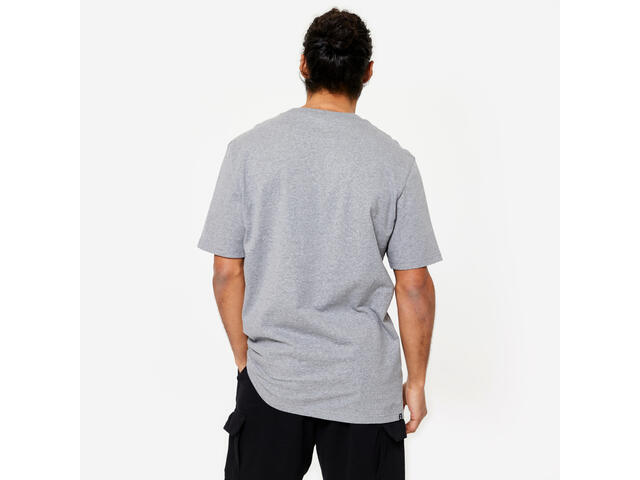 Tricou fitness guler rotund Gri Bărbați - S