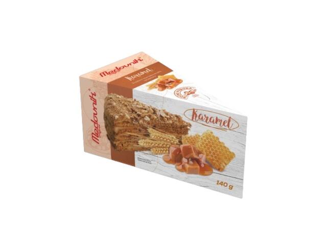 Tort felie miere si caramel 140g Medovnik