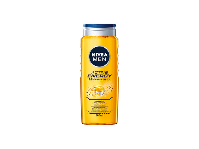 Gel de dus Nivea Men Active Energy, 500ML