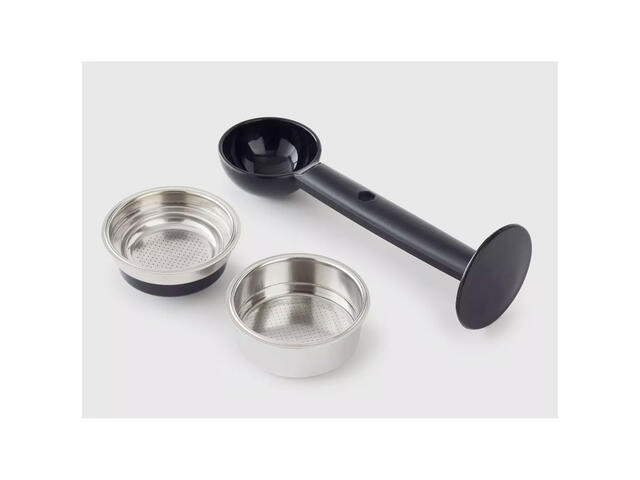 Espressor manual Qilive Q.5164, 20 bari, capacitate 1 l, duza cu aburi pentru spumarea laptelui, argintiu