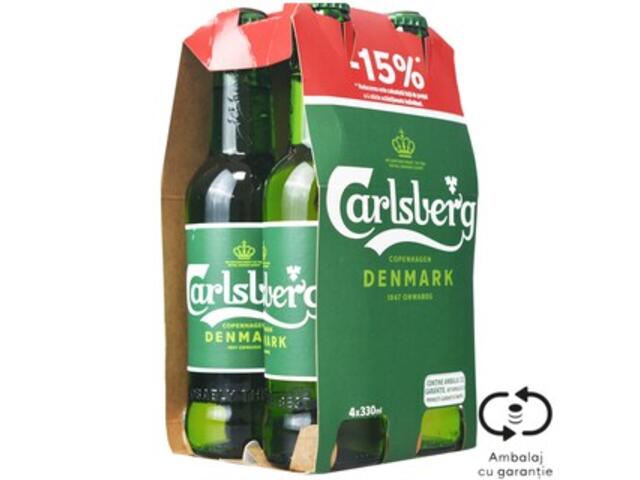 SGR*Carlsberg Bere blonda 4 x 330 ml 5,2% alc