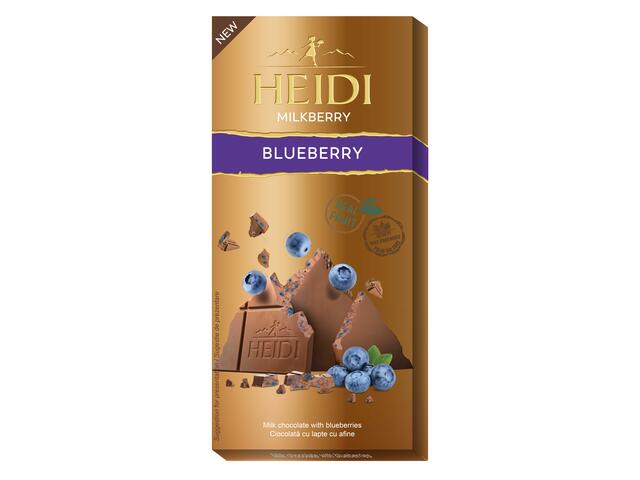 Ciocolata Heidi Milkberry Afine 80g