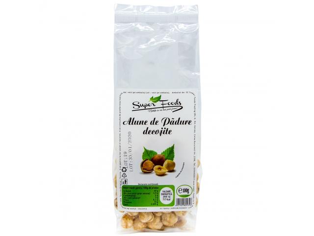 Alune padure crude decojite 100g - SUPERFOODS