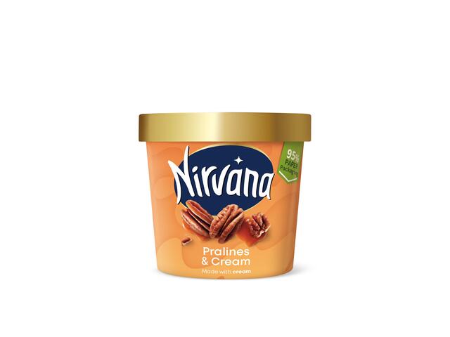 Inghetata cu caramel si nuci pecan Nirvana 150ml