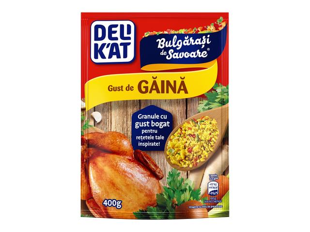 Bulgarasi De Savoare Cu Gust Gaina 400 G Delikat