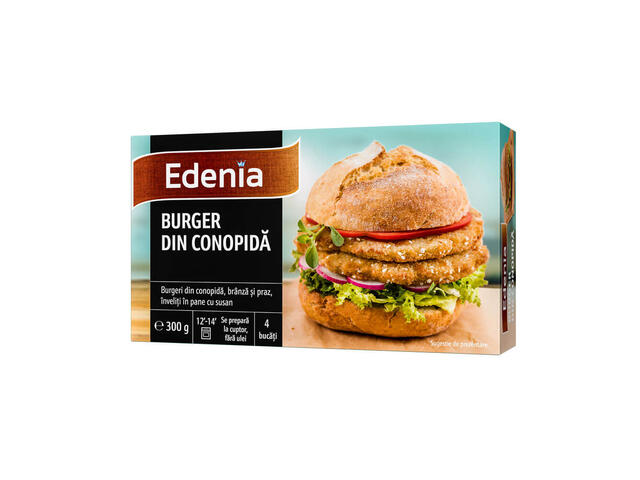 Burger din conopida 300 g Edenia