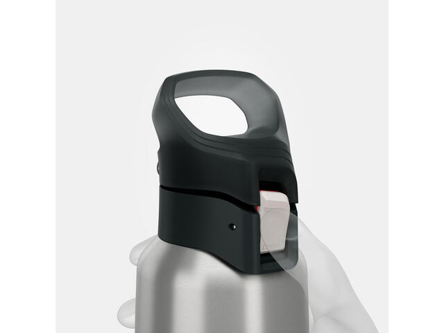 Termos inox cu capac cu deschidere rapidă pentru Drumeție 900 0,5L Albastru