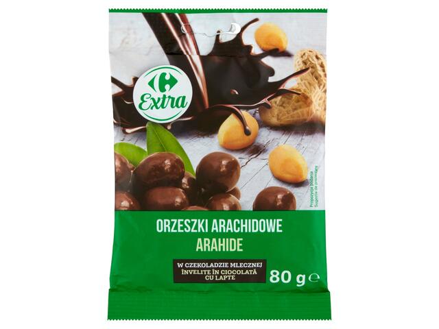 Arahide in ciocolata Carrefour 80 g