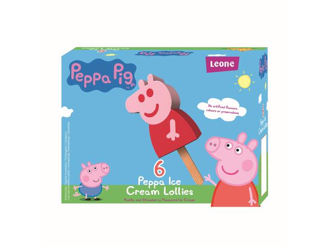 Inghetata capsuni 6x60ML Peppa Pig