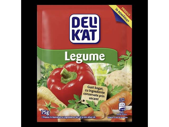 Delikat Baza Mancare Legume 75G