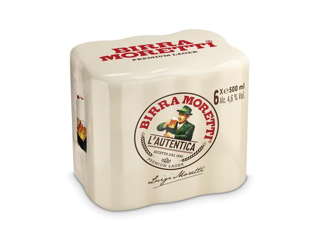 Birra Moretti doza 6x0.5L