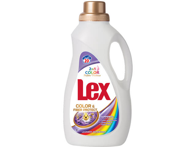 Detergent automat pentru rufe Lex 2in1 Color Perfume Freshness, 20 spalari, 1.1L