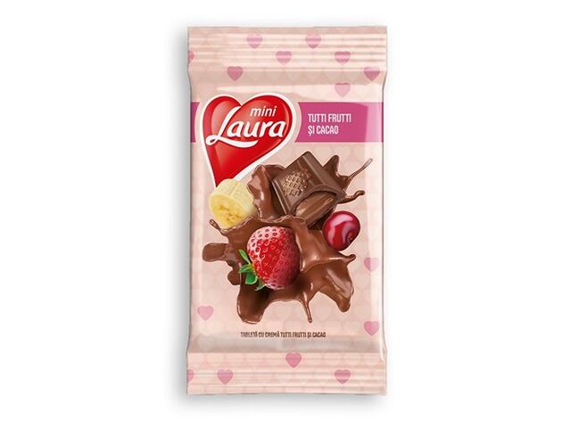 Laura mini tableta tutti frutti cacao 54.5 g