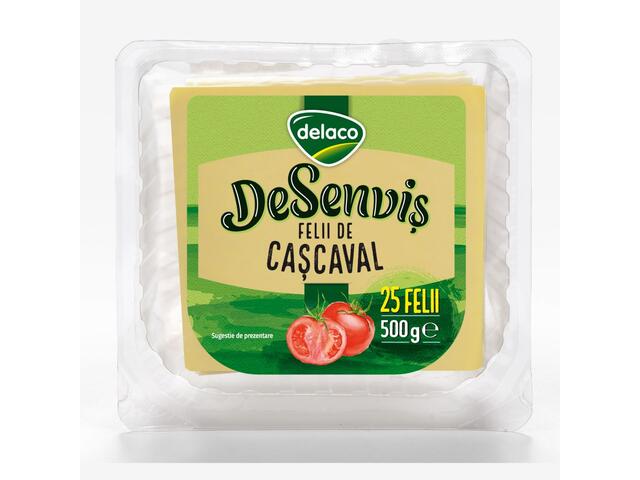 Delaco De Senvis cascaval felii 500 g