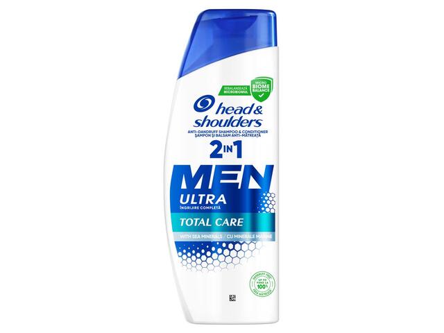 Head & Shoulders Men Ultra Total Care 2-In-1 400Ml. Sampon Si Balsam Anti-Matreata