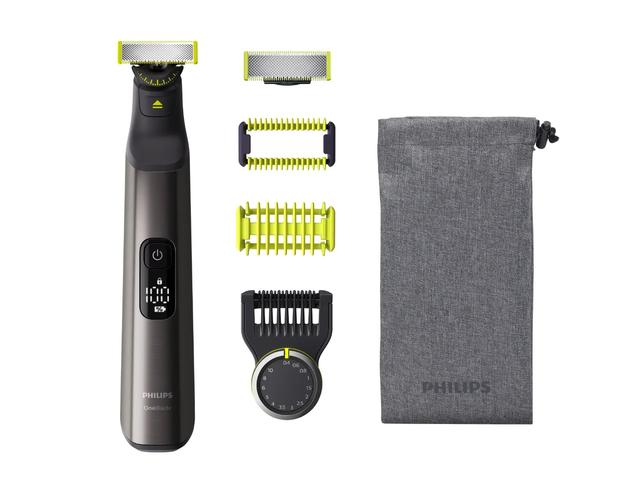 Aparat De Tuns Philips Oneblade Pro 360, Qp6551/15, Fata Si Corp, Autonomie 120 Min, Negru