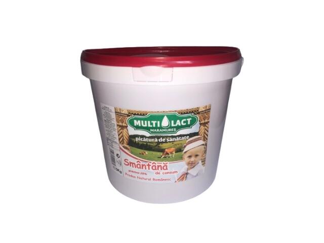 Smantana consum 20% 5kg Multilact