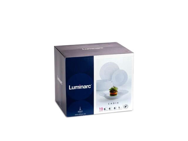 Luminarc Cadix Serviciu de masa opal 19 pcs