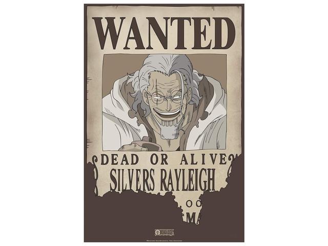 Poster ONE PIECE, Wanted Rayleigh 52x35 cm