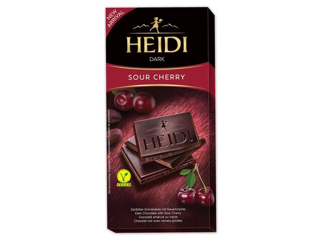 Ciocolata Heidi Dark Visine 80g