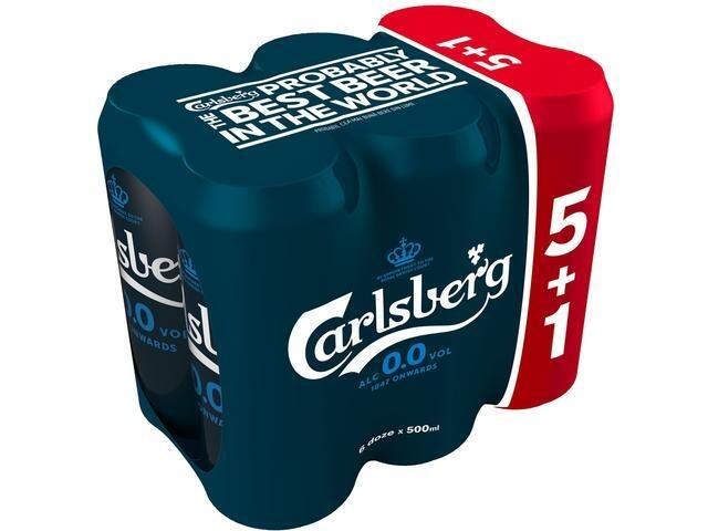 #CARLSBERG NA DZ 5+1(6*0.5)