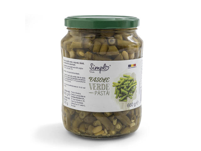 Fasole pastai verde 660G