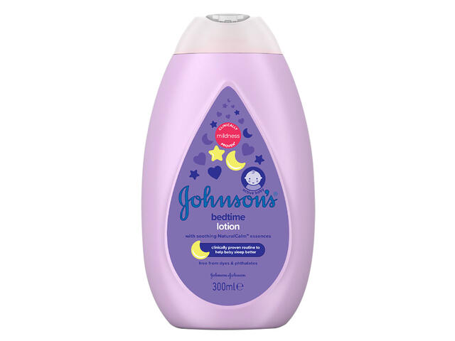 Lotiune pentru copii Johnson's Baby Bedtime cu esente Natural Calm 300 ml