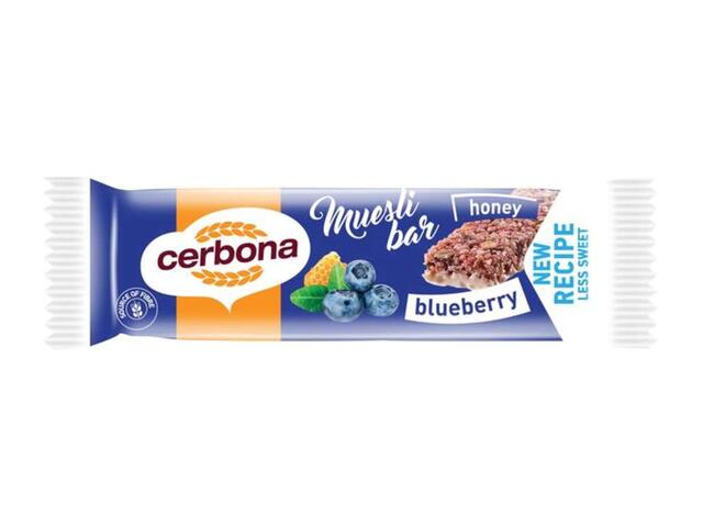 Baton De Cereale Cu Afine Cerbona 20G