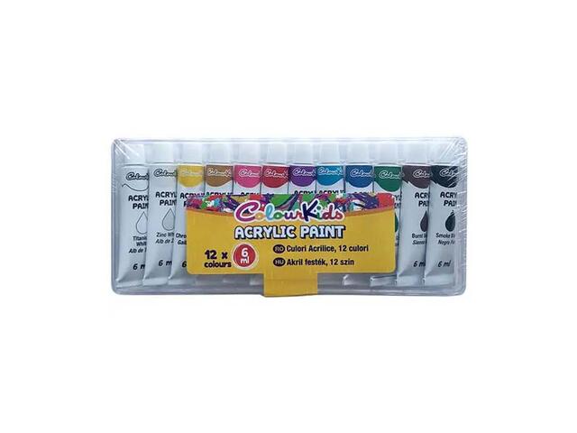 Vopsea Acrilic 12Ml 6/Setmetal