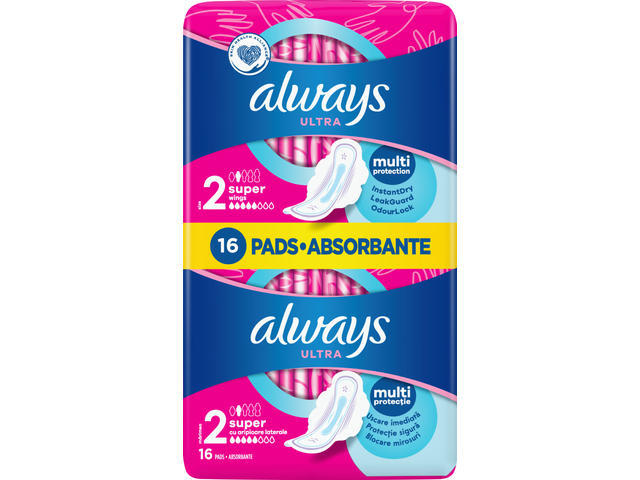 Absorbante Always Ultra Long 16 buc