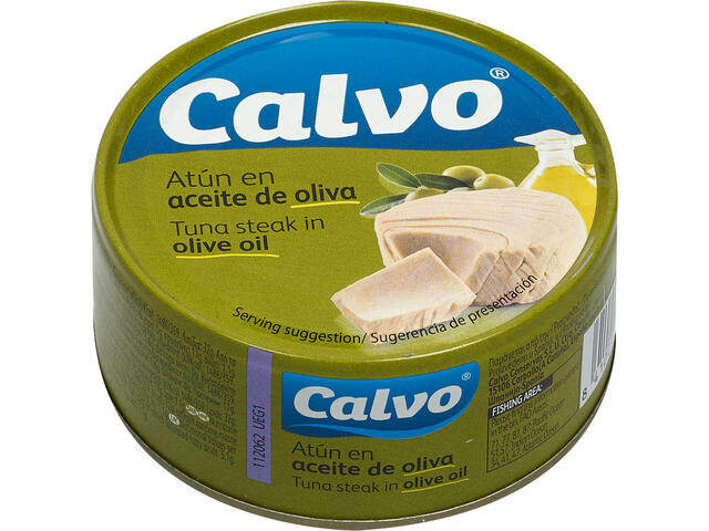 Calvo ton in ulei de masline 160 g