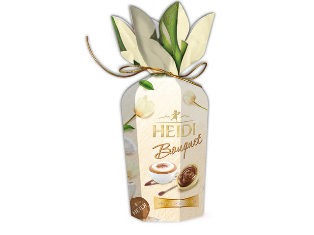 Praline Heidi Bouquet Flower White Cappuccino, 120g