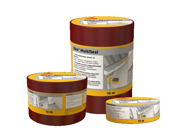 Banda sigilanta autoadeziva, Sika Multiseal, 30 cm x 10 m, teracota