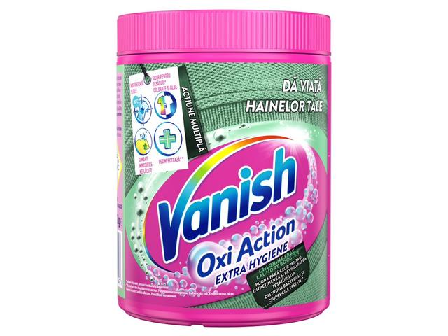Pudra pentru indepartat pete Vanish Extra Hygiene, 423 g