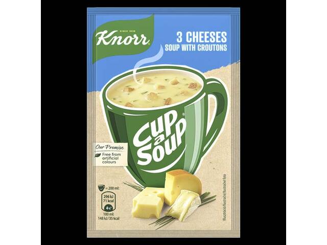Knorr Cup a Soup Branza si Crutoane 17g