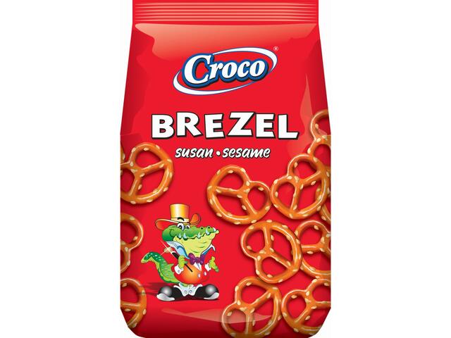 Croco Brezel covrigei cu susan 80 g