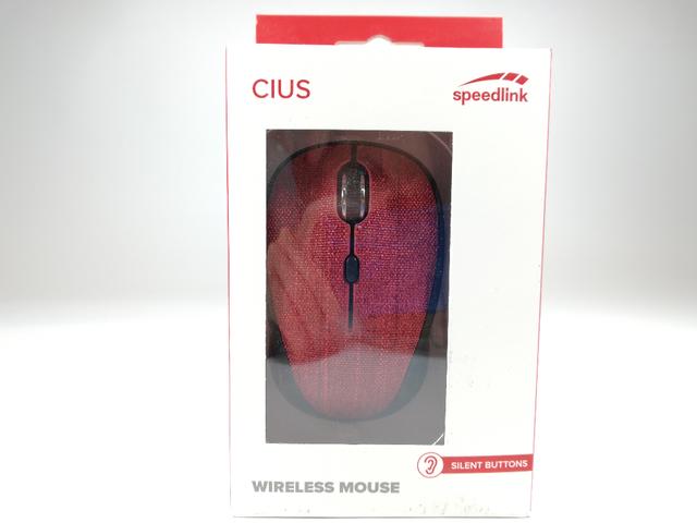 MOUSE WIR. USB CIUS RED SPL