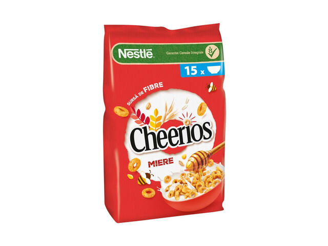Cereale cu miere Nestle Cheerios, 450 g