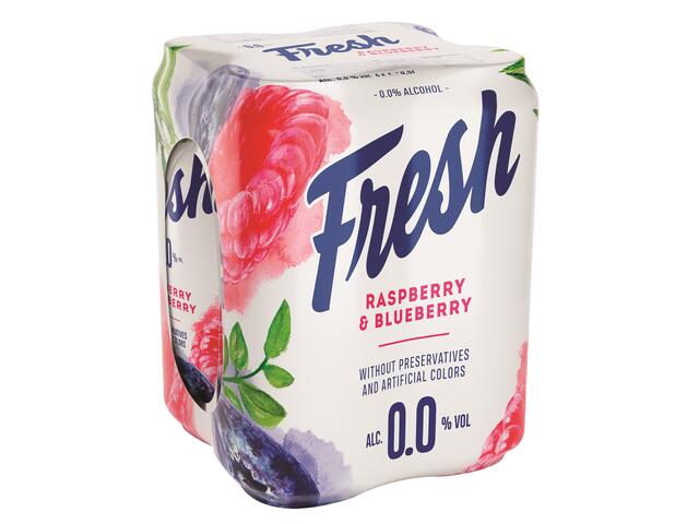 SGR*Fresh NA zmeura afine 4 x 500 ml