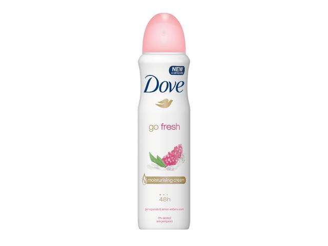 Deodorant spray anti-perspirant Dove Go Fresh 48h, rodie 150 ML