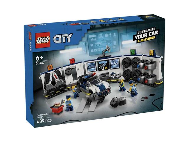 Lego City Garaj Personalizat Pentru Masini De Politie