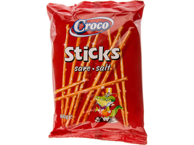 Croco Max sticksuri cu sare 80 g