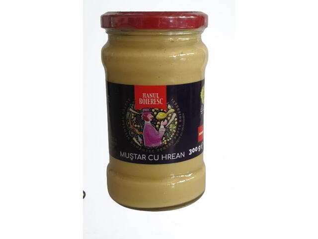 Hanul Boieresc Mustar cu hrean 300 g