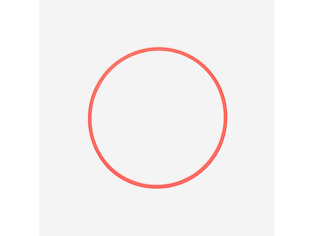 Cerc Gimnastică Ritmică 75 cm Roz