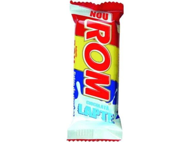 Rom baton crema ciocolata cu lapte 30 g