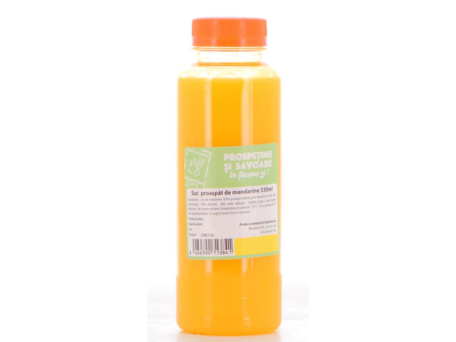 Suc proaspat de mandarine 330ML