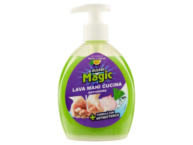 Sapun lichid antibacterian cu dozator Mister Magic 300 ml