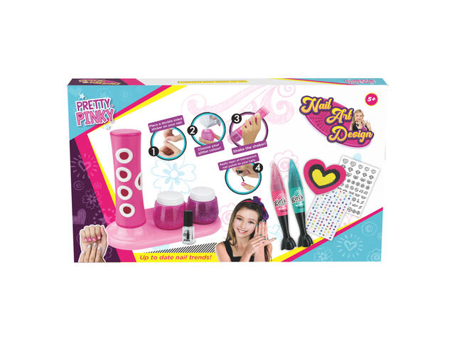 Set de manichiura 2 in 1, Pretty Pinky