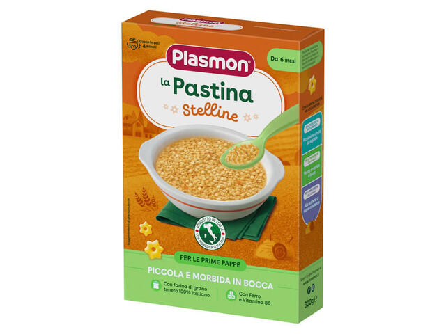 Paste baby stelute Plasmon 6+ luni, 300 g