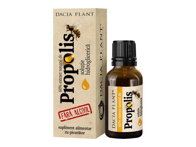 Solutie Hidroglicerca De Propolis Dacia Plant 20 ML